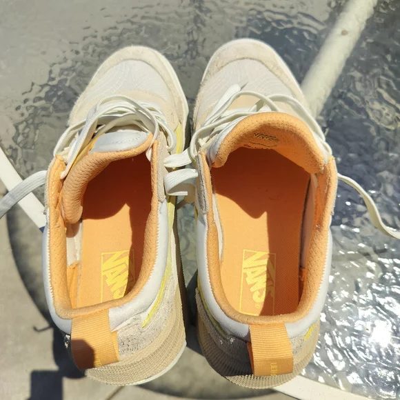 Vans Beige and White Sneakers - Picture 14 of 15